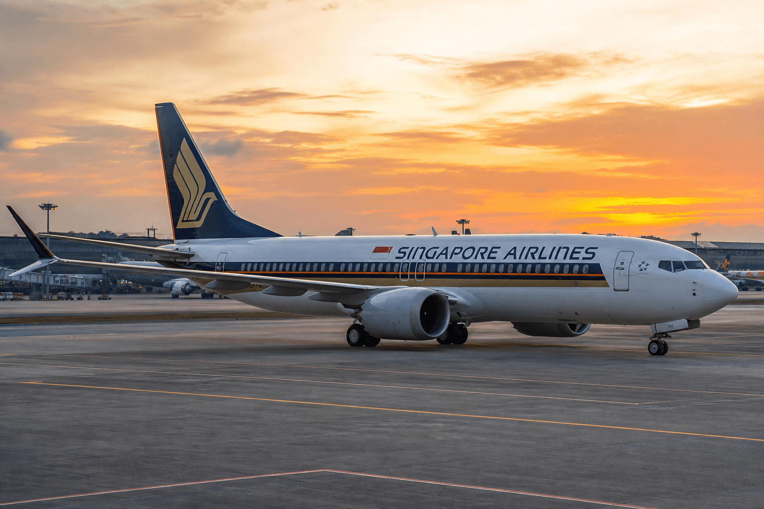 Singapore Airlines Operates 11 Boeing 737 MAX Routes Up to Nearly 7 Hours