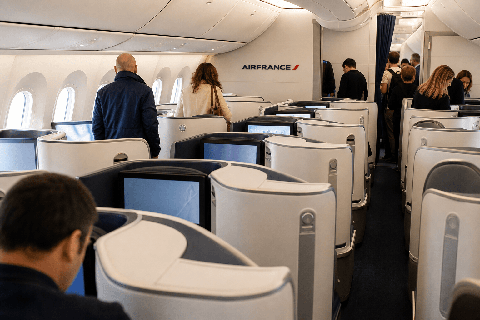 Air France & KLM Seat Fees In Business Class Expand To More Markets