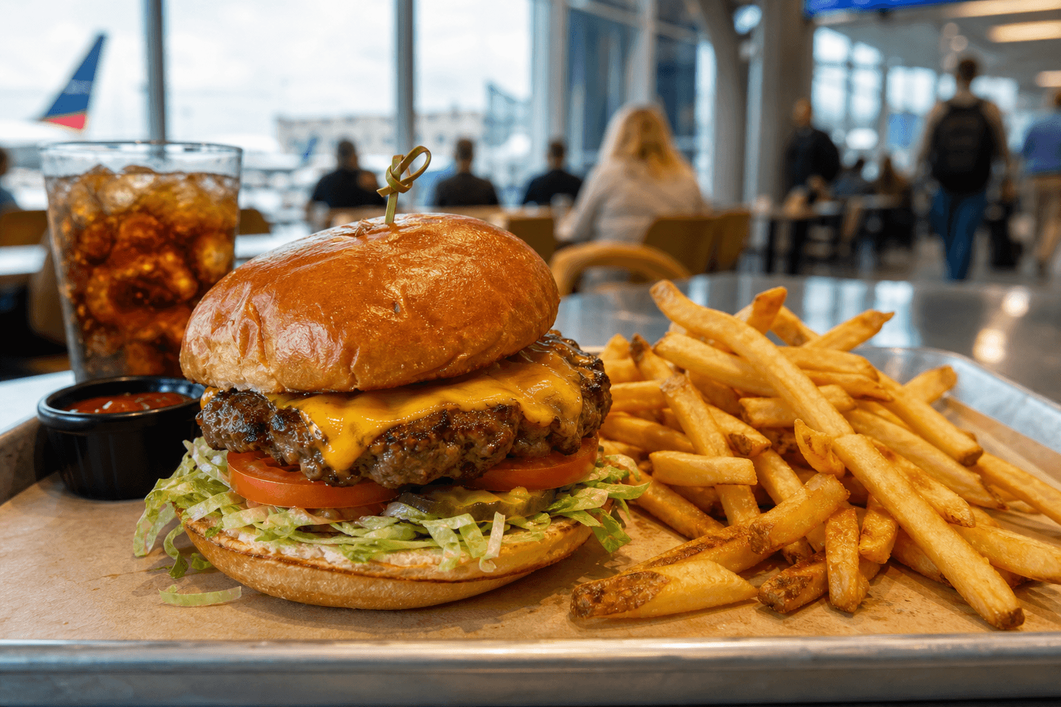 Austin Airport Burger Hack Saves $12 by Ordering Kids' Meals Twice