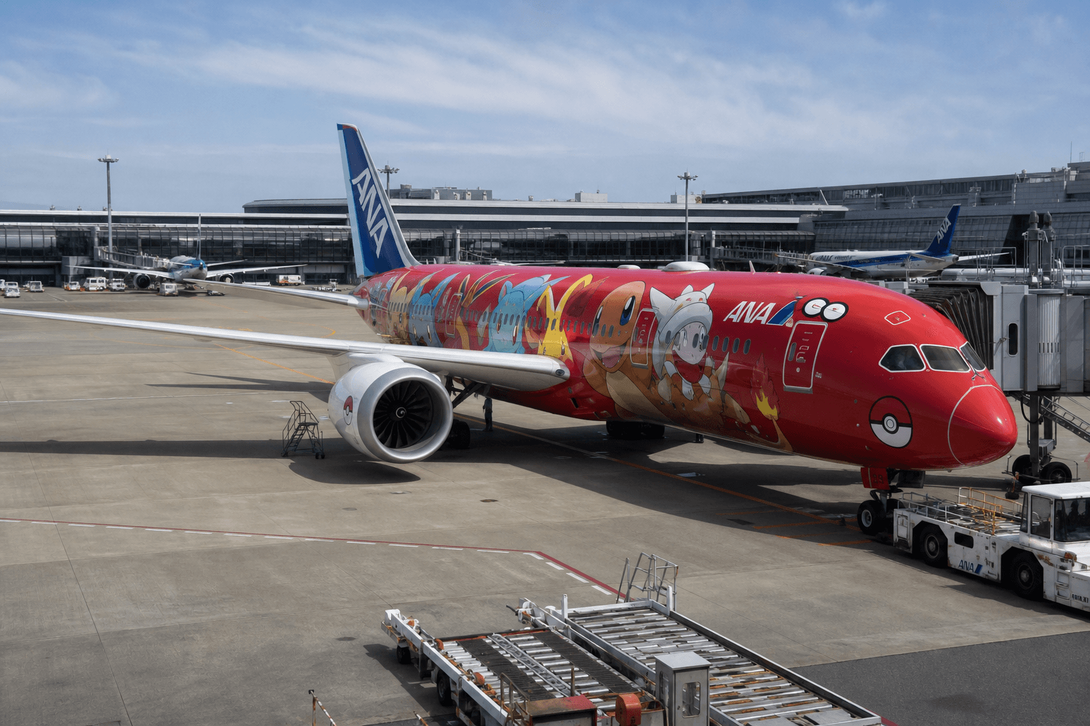 ANA to debut Red Pokemon Jet on Boeing 787-8 for 30th anniversary of partnership
