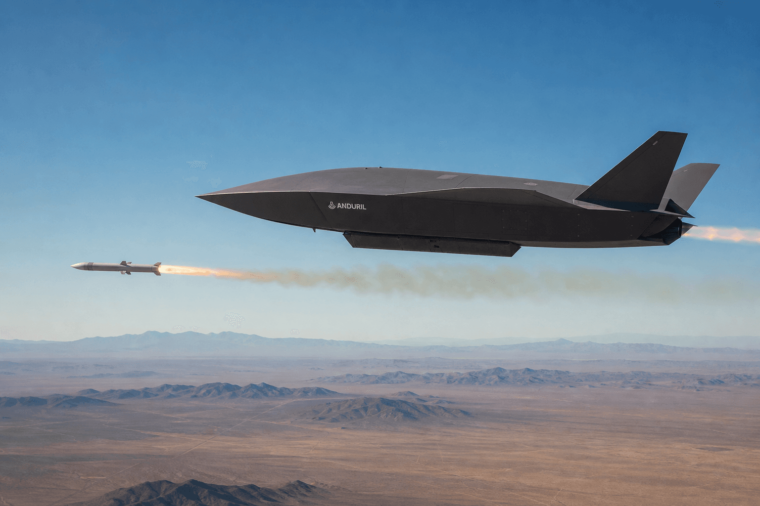 Anduril YFQ-44 completes live-fire missile shot