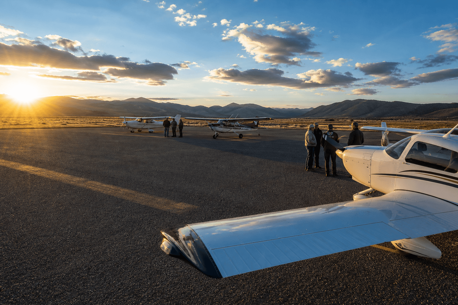 Over 40 Aircraft Join Idaho's Annual Sulphur Creek Breakfast Gathering