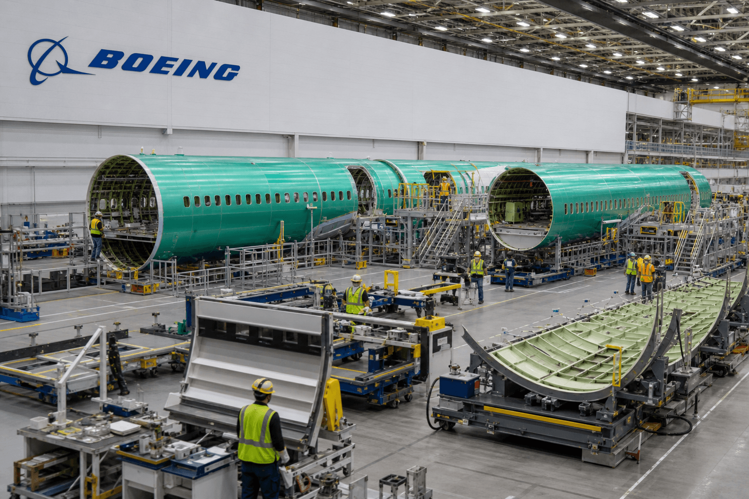 Boeing launches 737 Max assembly at new Everett North Line to boost production