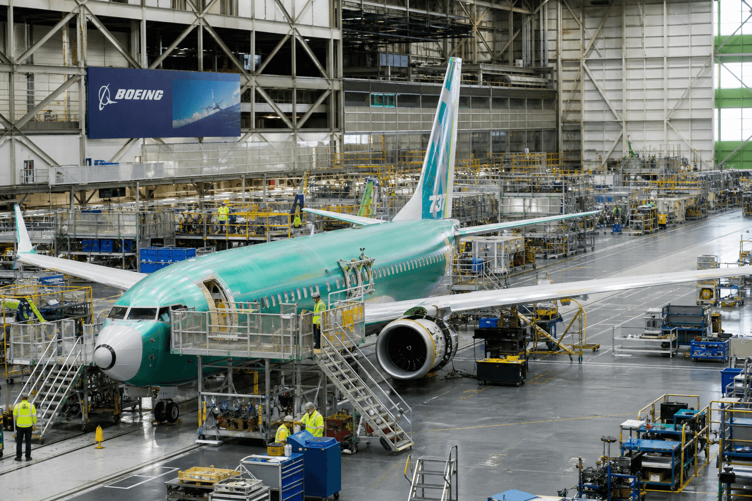 Boeing invests $10 billion to overhaul 737 Max production in historic Everett plant