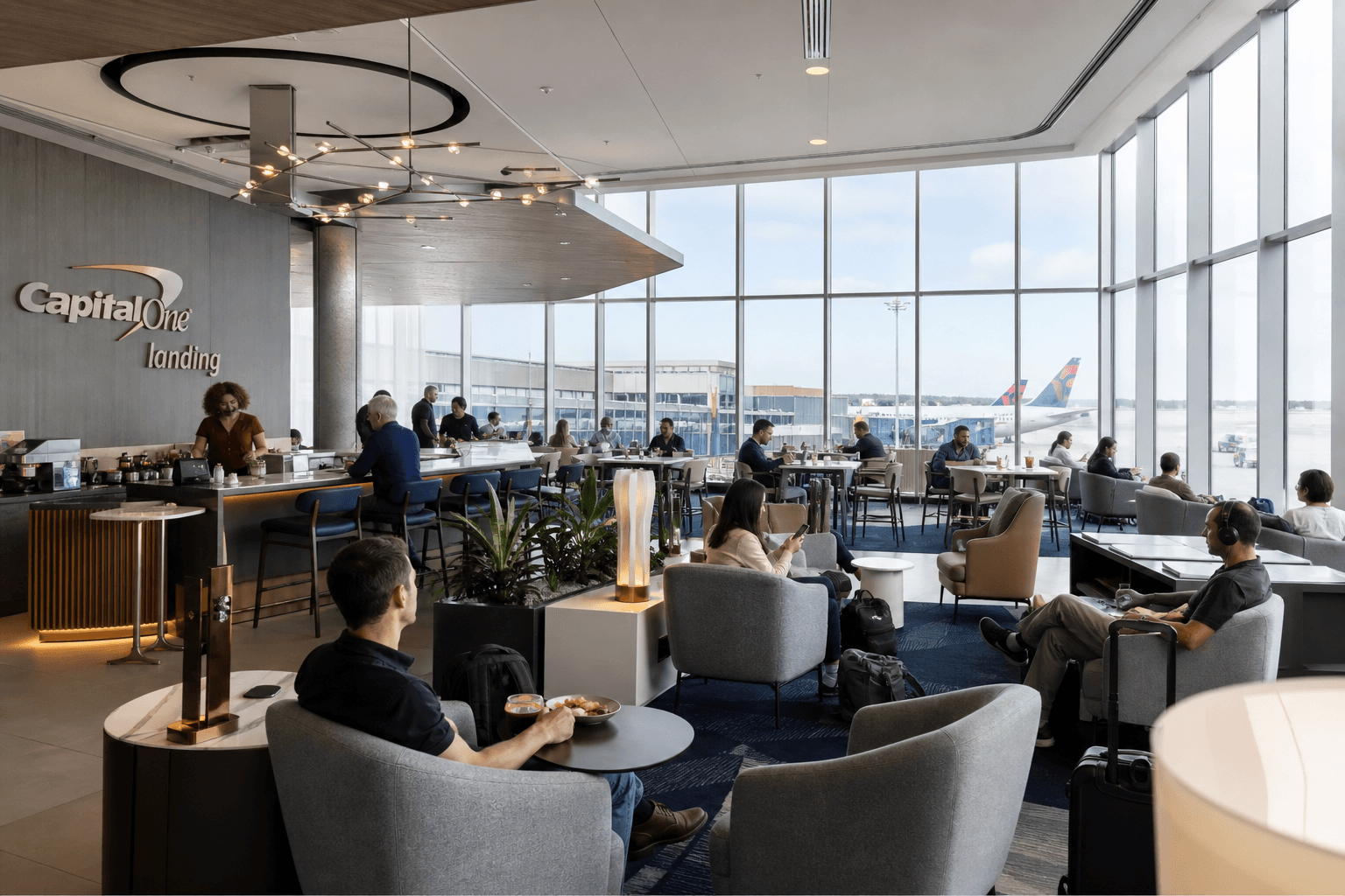 Capital One, Chase And Amex Airport Lounges Ranked — These Are The 8 Best In The U.S.