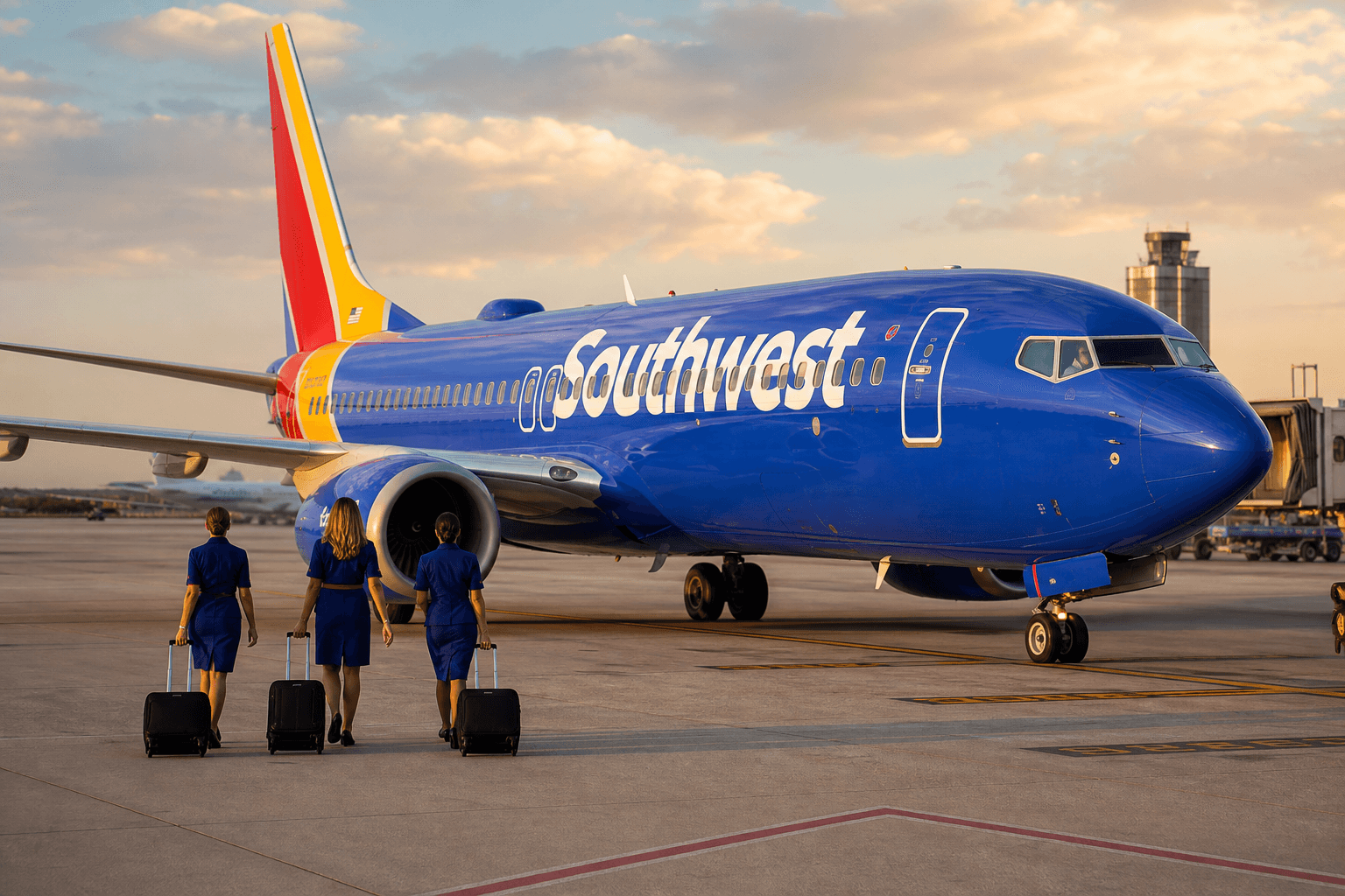 Southwest Airlines Celebrates 55 Years with Flight Attendants from Inaugural Year