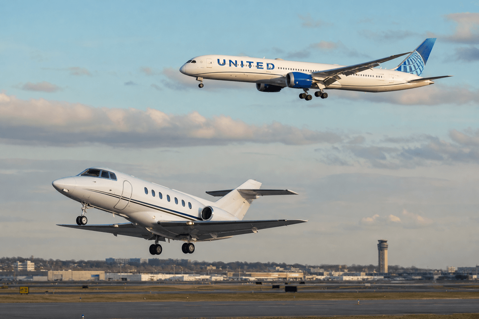 Private Jet Pilot Flies Into Path of United 787 Over Newark Amid ATC Confusion