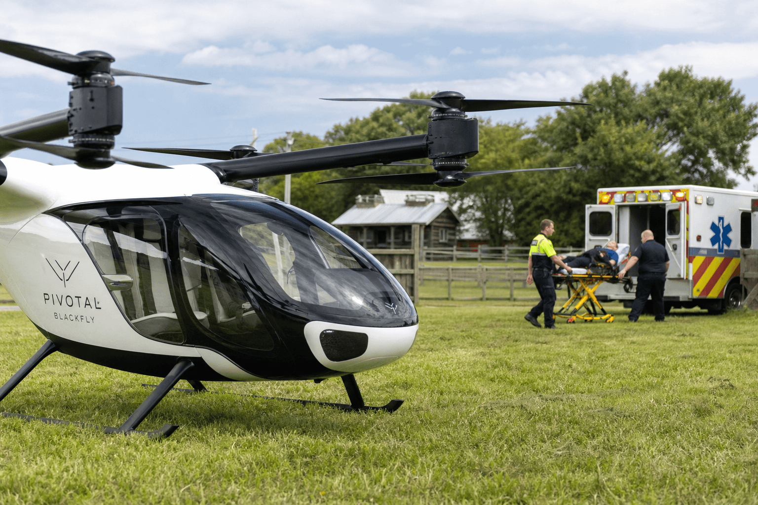 Electric VTOL Aircraft Answer Real 911 Calls in North Carolina