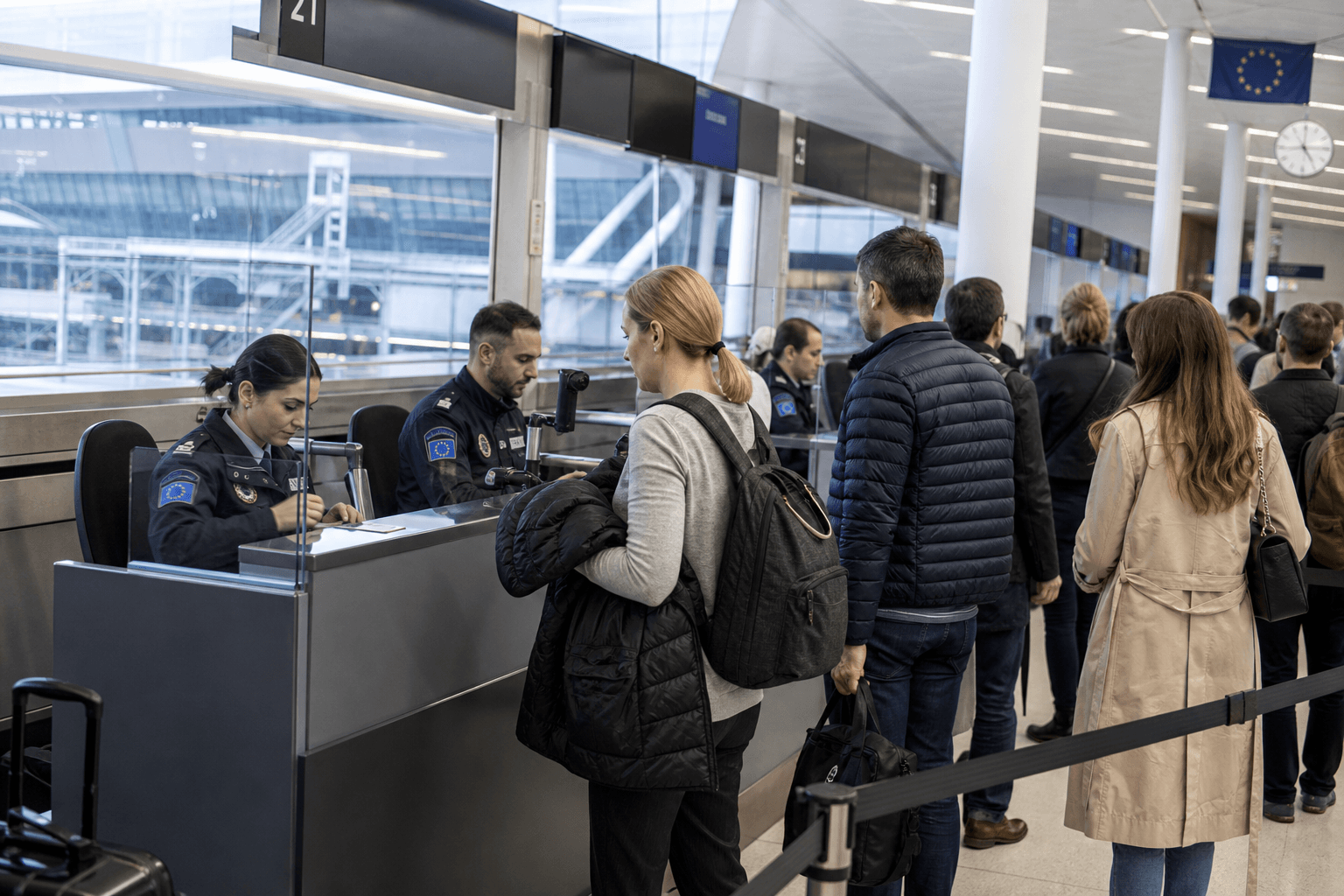 EU officials call ‘urgent’ meeting with airlines and airports over feared EES ‘chaos’