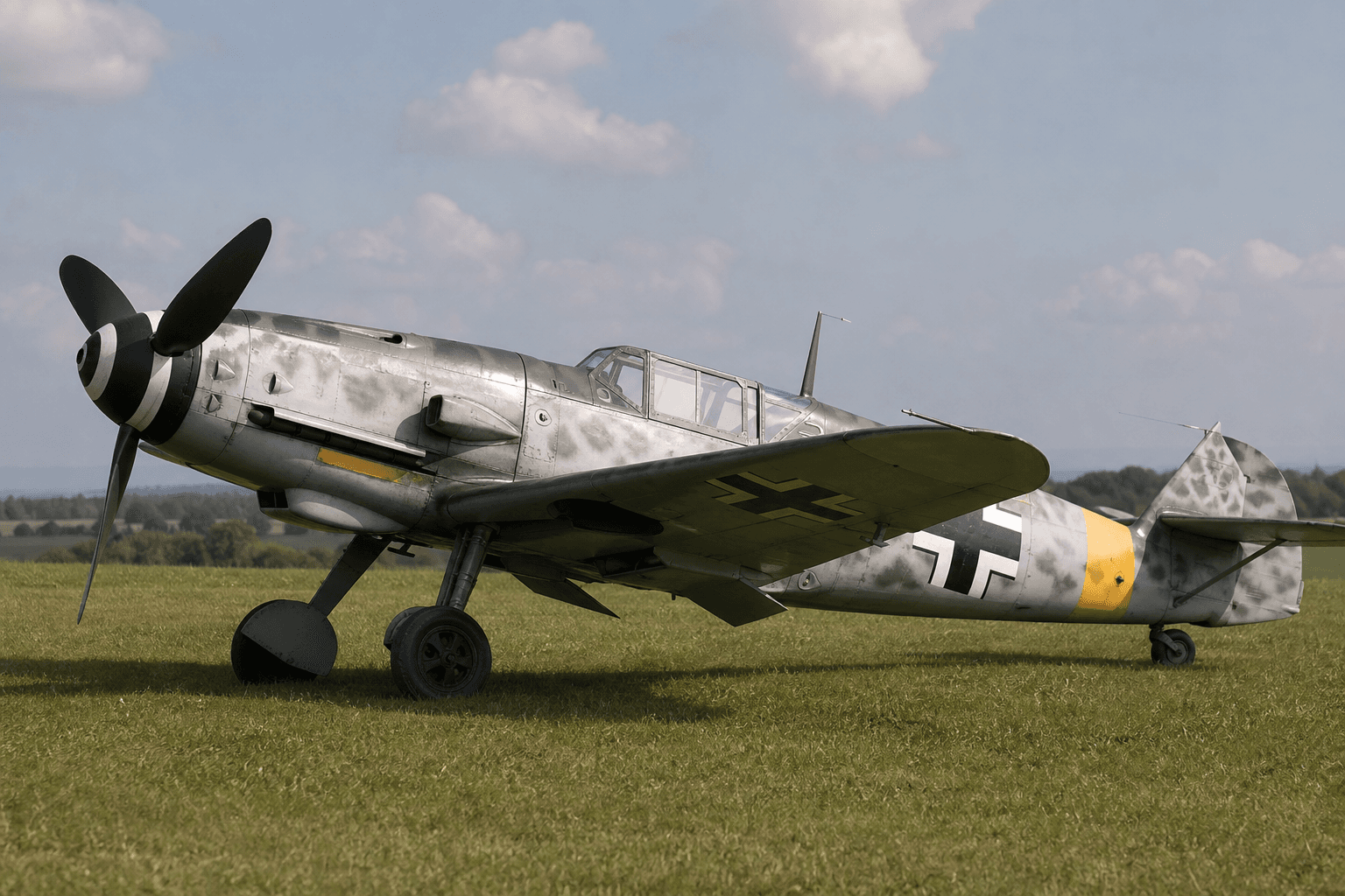 Exceptionally rare battle-hardened WW2 Messerschmitt 109 brought to auction