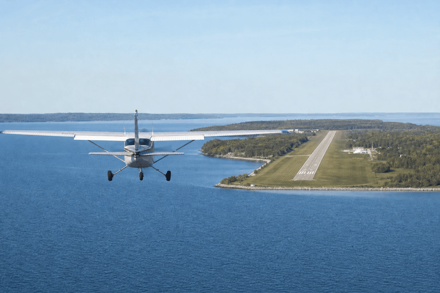 Navigating the Distinctive Approaches to Mackinac Island Airport in Michigan