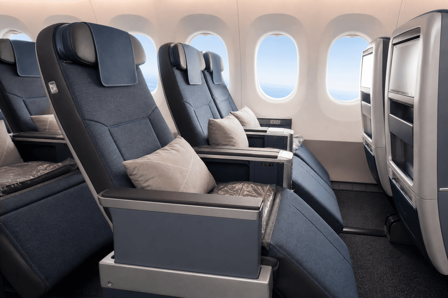 Here's How Much More Spacious Premium Economy Is Compared To Economy Class