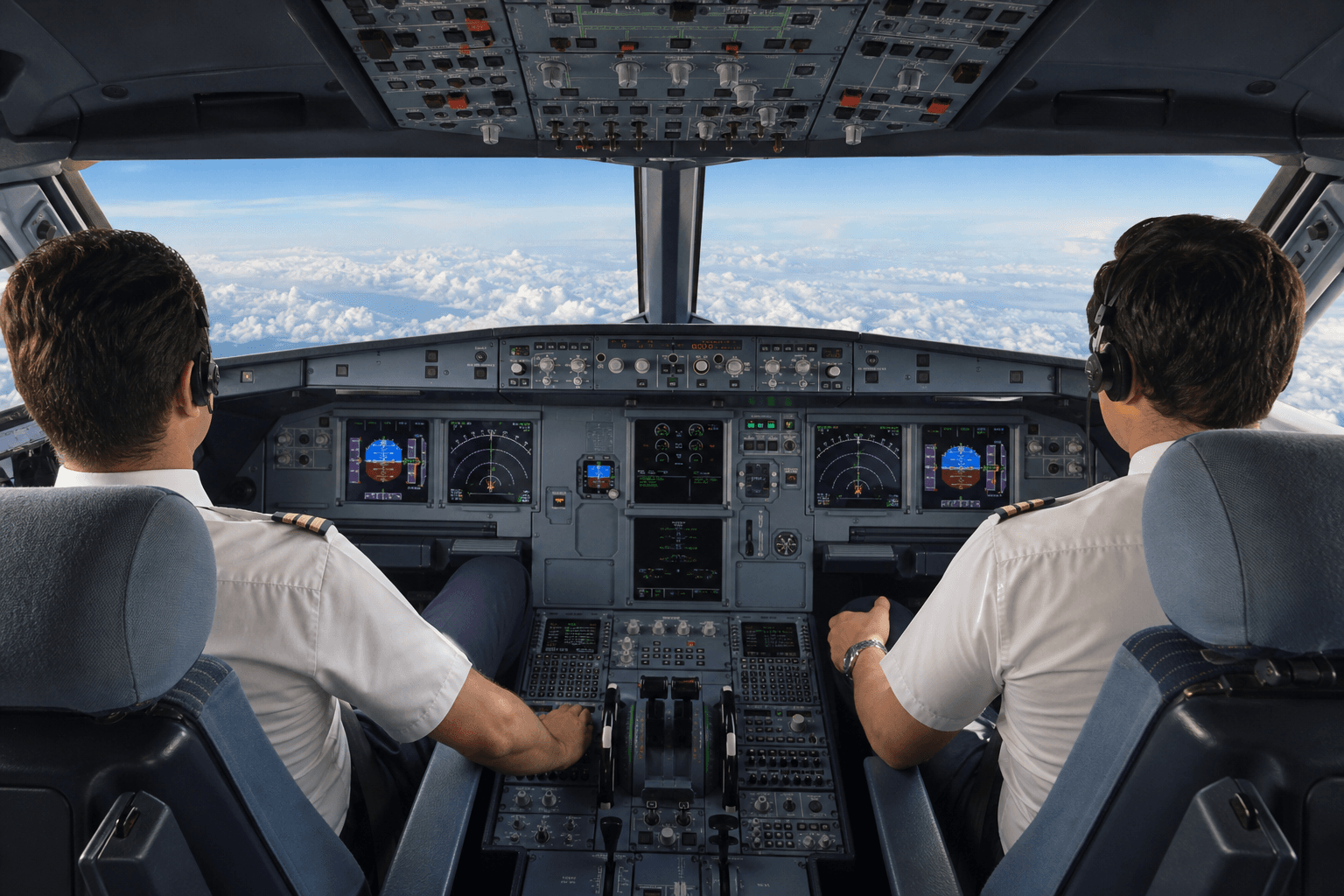 Pilots Maintain Critical Hands-On Control Even When Autopilot Manages Flight