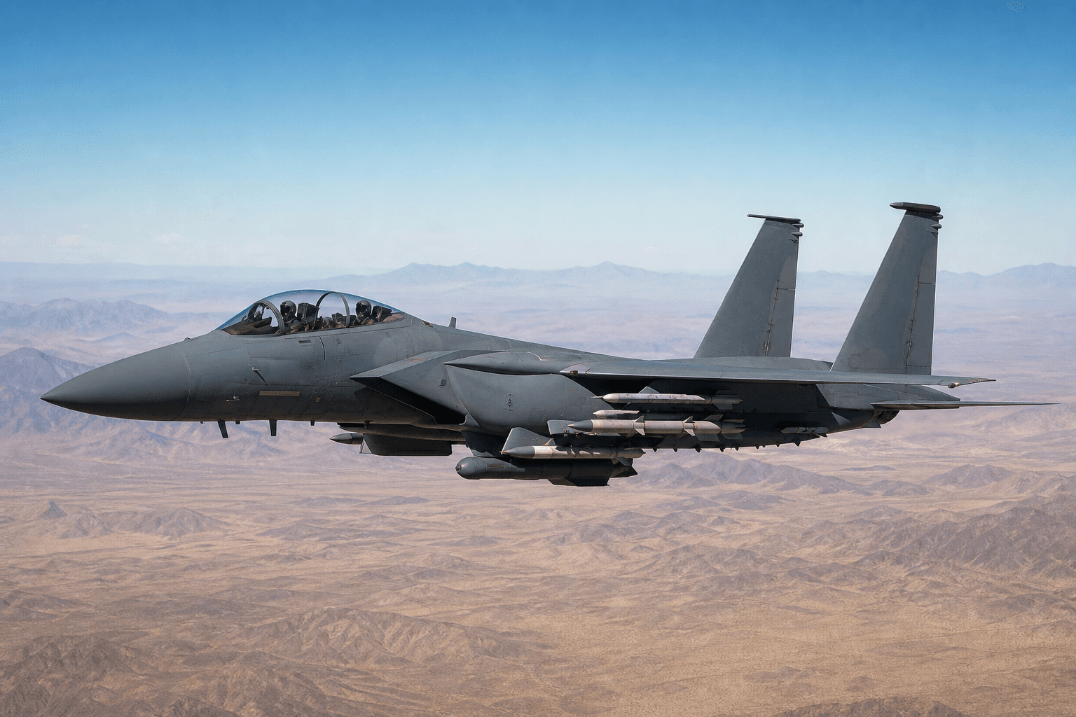 How A Jet Carrying 12 Missiles Became The US Air Force's Answer To This Country's Stealth Numbers Problem