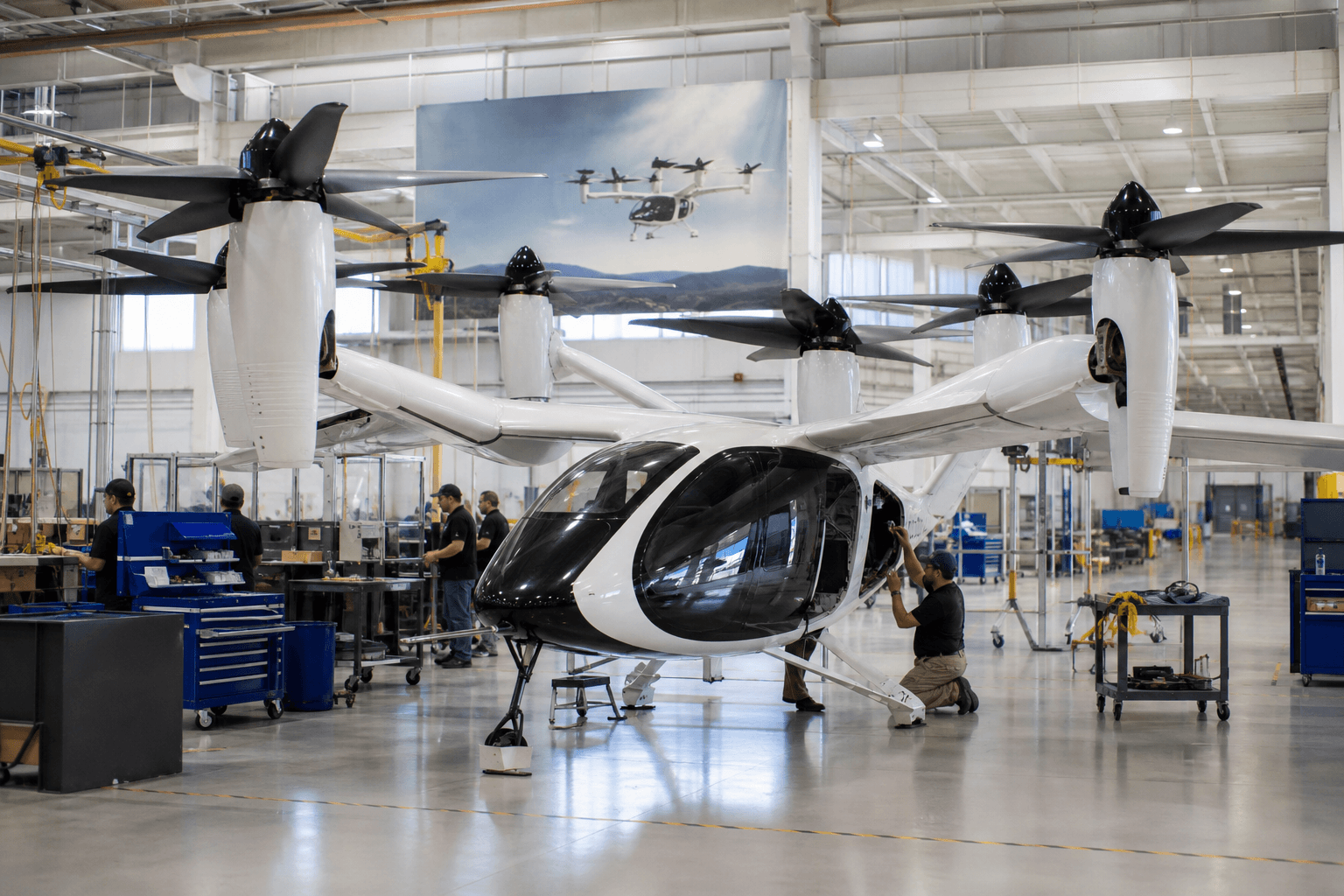 Joby Nears Exclusive Electric Air Taxi Production Deal With Toyota