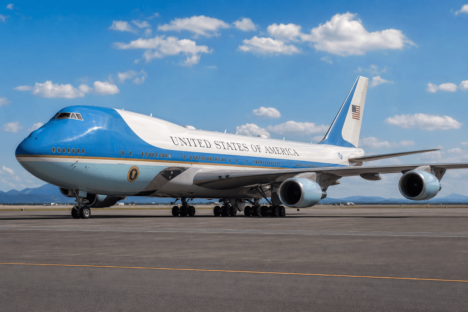 L3Harris delivers first VC-25B presidential jet from converted Qatari 747-8I