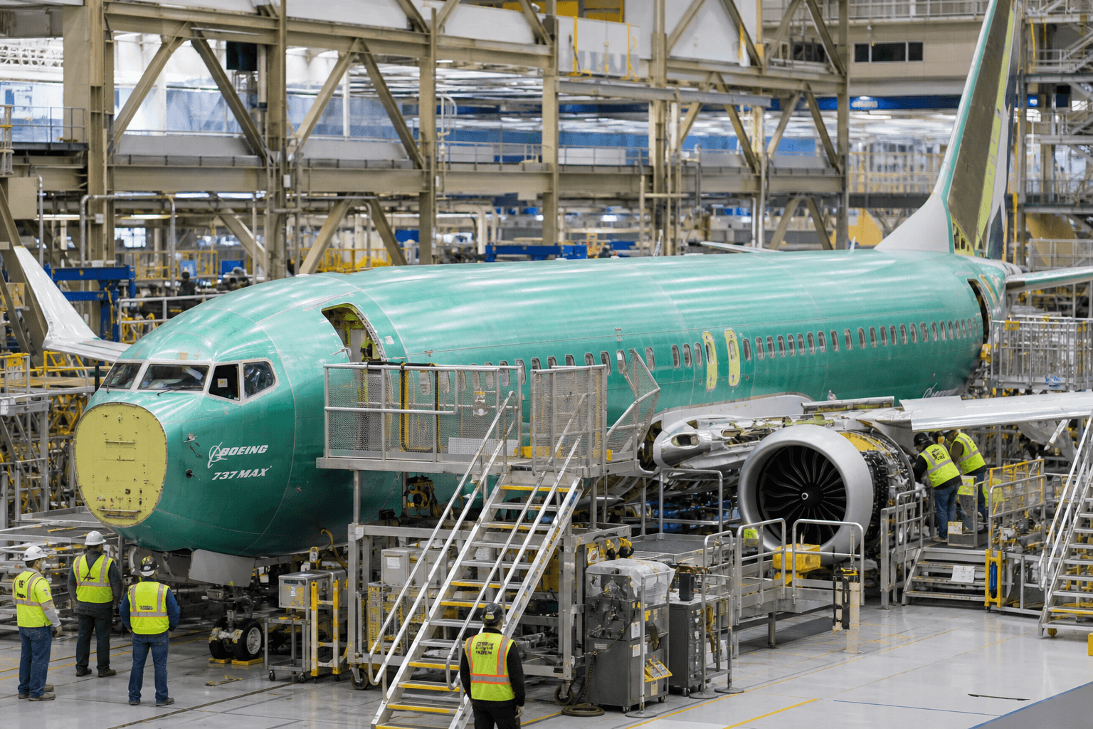 Boeing launches $1 billion 737 North Line in Everett to boost MAX output