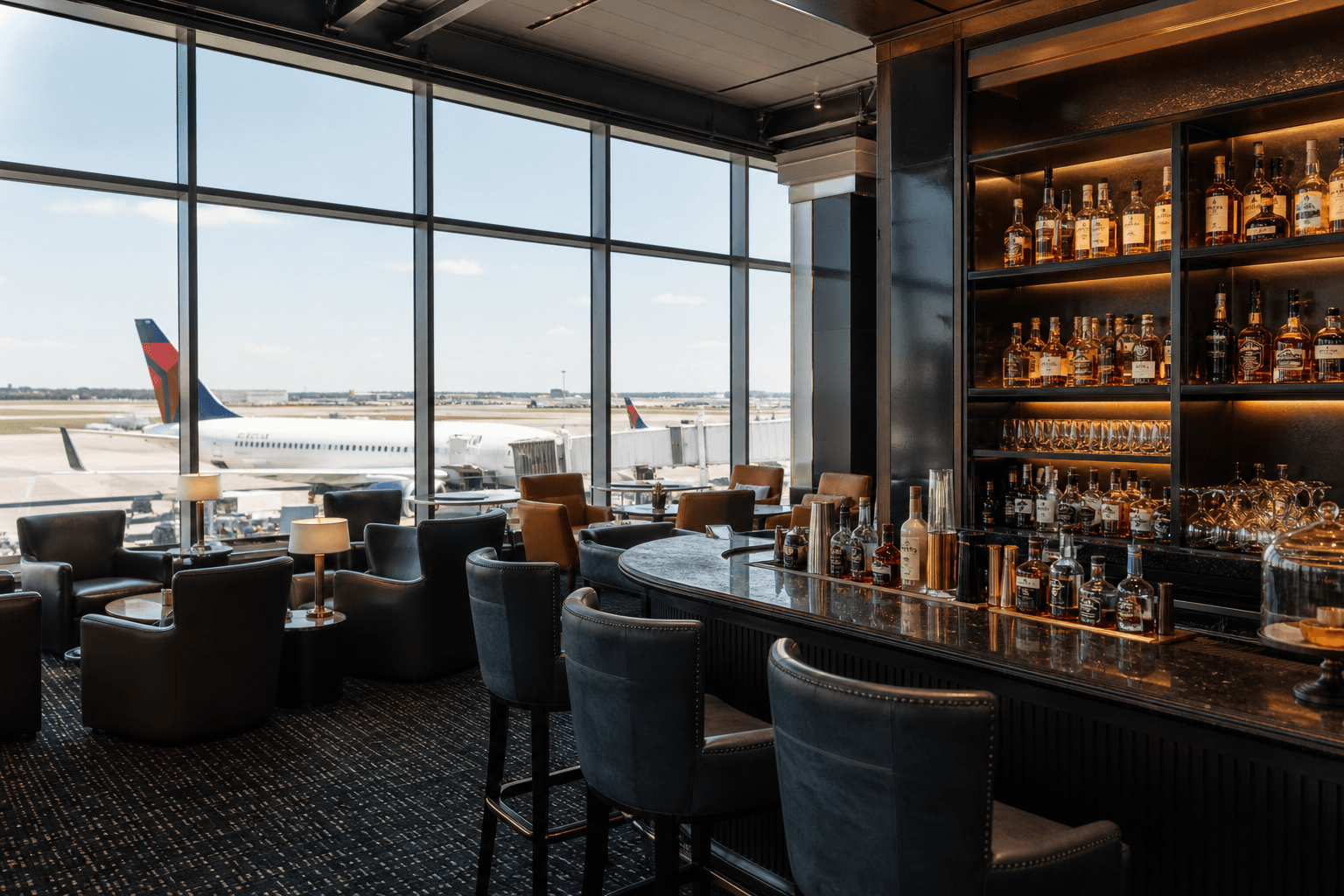 New Chase Sapphire Lounge DFW Now Open, With Some Unique Features!
