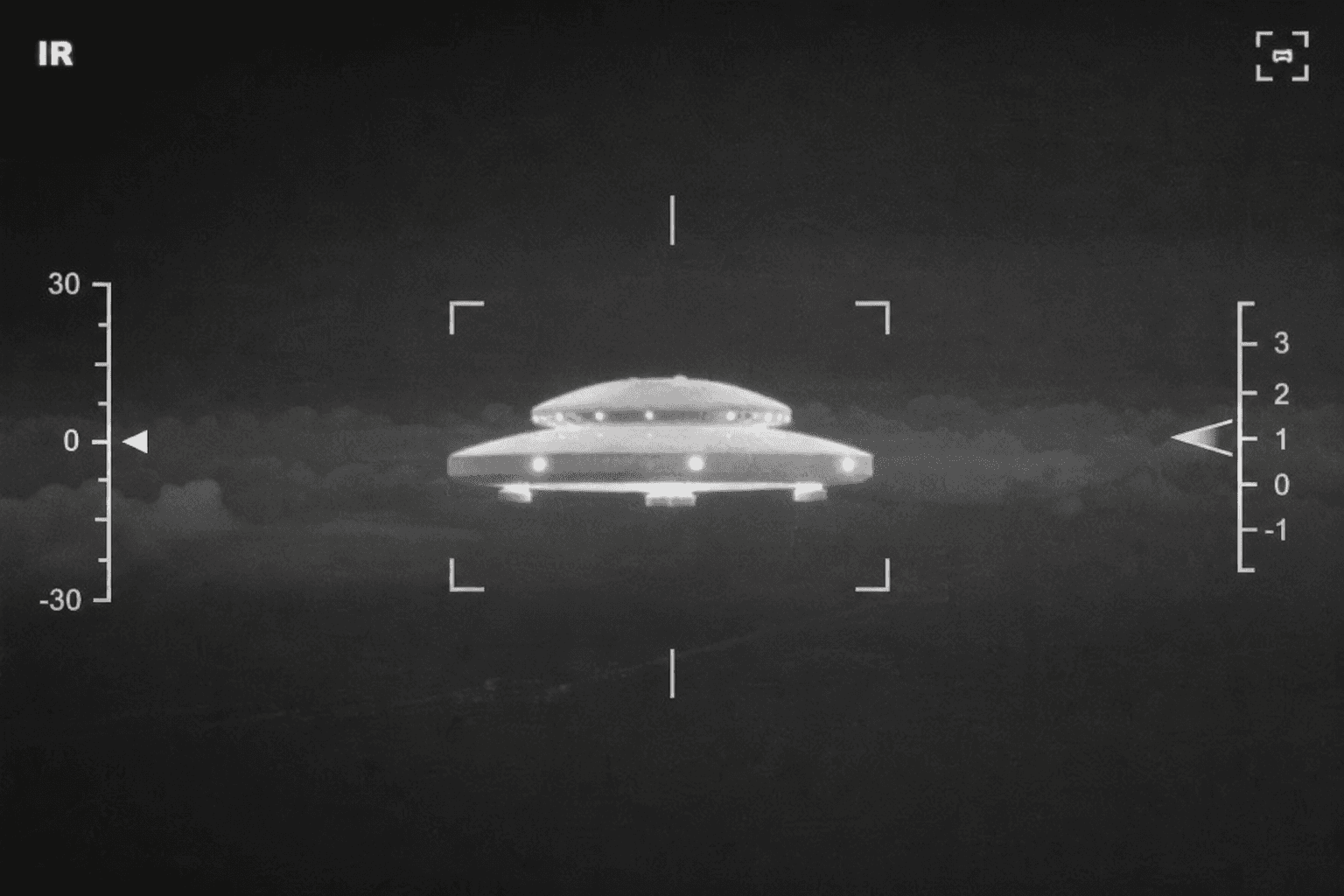 Pentagon Releases Sharply Detailed Military Infrared Footage of Large UFO Structure