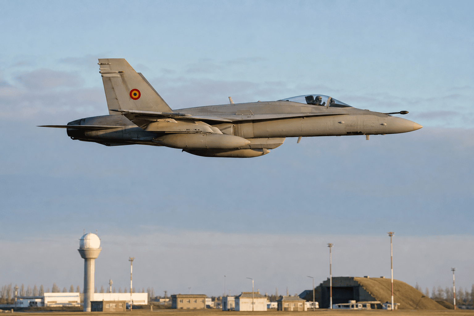 Spanish F-18 downs drone over Romania after Moldovan airspace breach