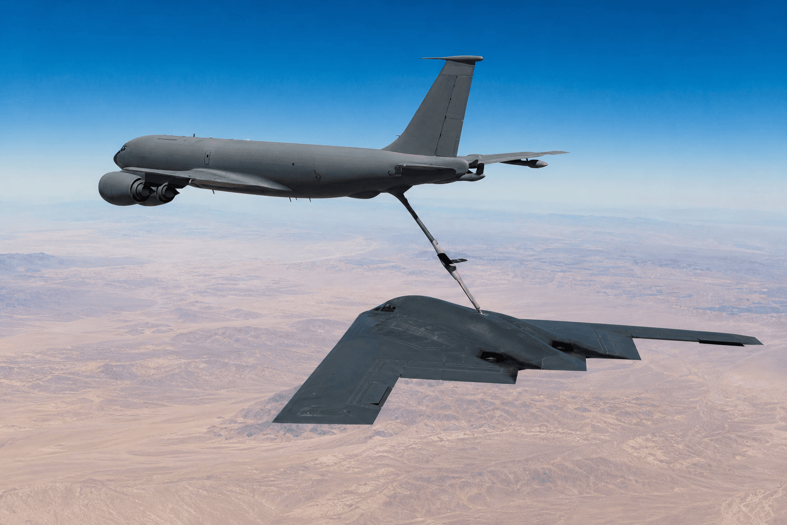 KC-135 Tankers to Support B-21 Bomber in Air Refueling Through 2040s