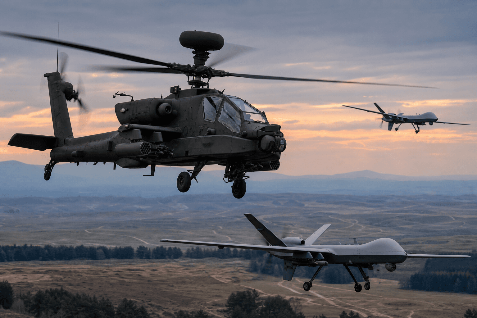 UK to retire Wildcat helicopters in 2027, relies on drones and Apaches until 2030