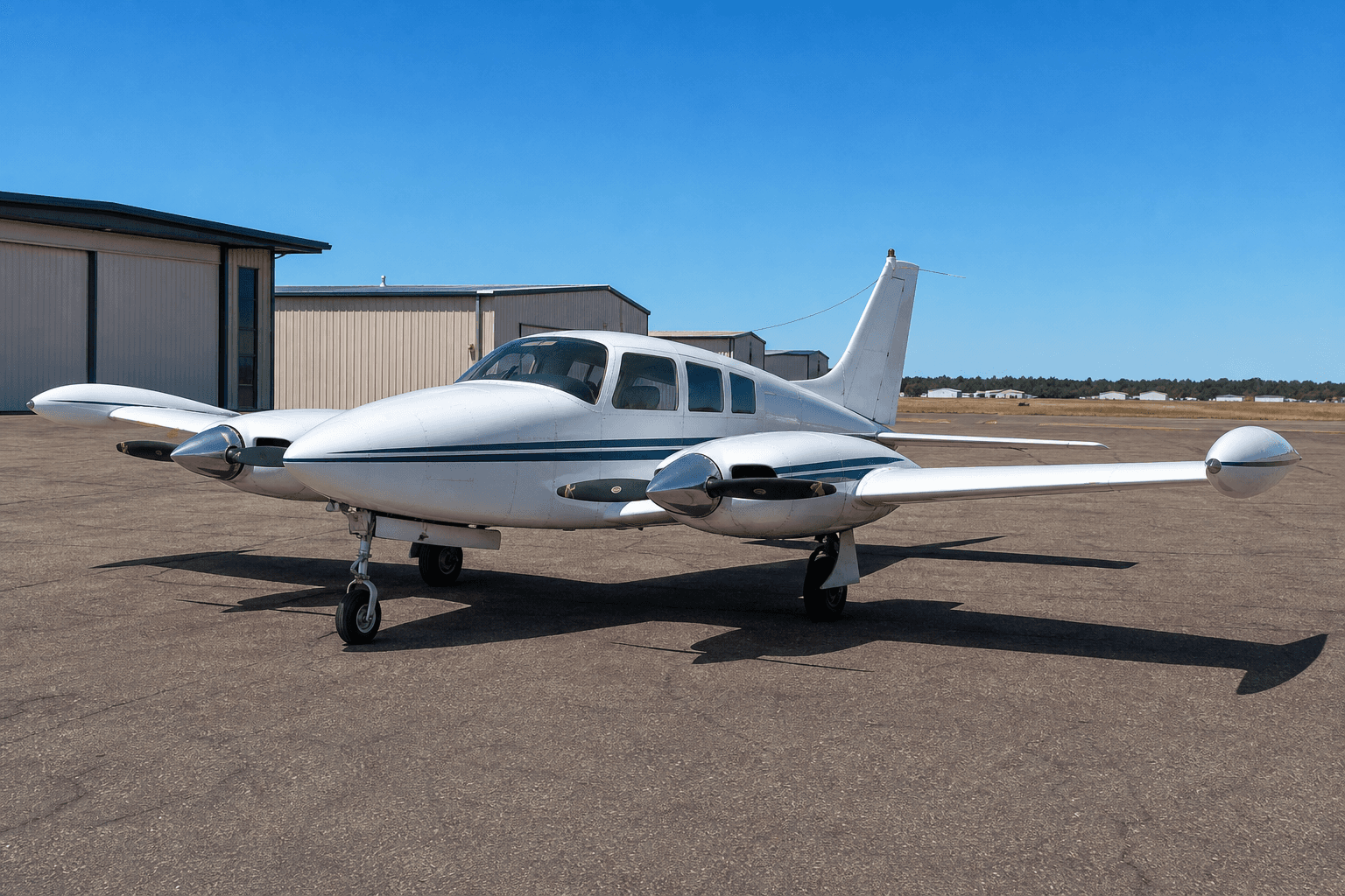 1975 Cessna 310R: Classic Light Twin Offers Speed, Space, and 1970s Style for $205,000