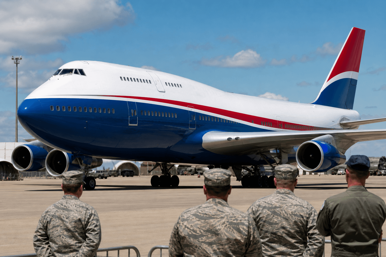 Trump Scraps Plans for U.K. Flight on ‘Bridge’ Air Force One