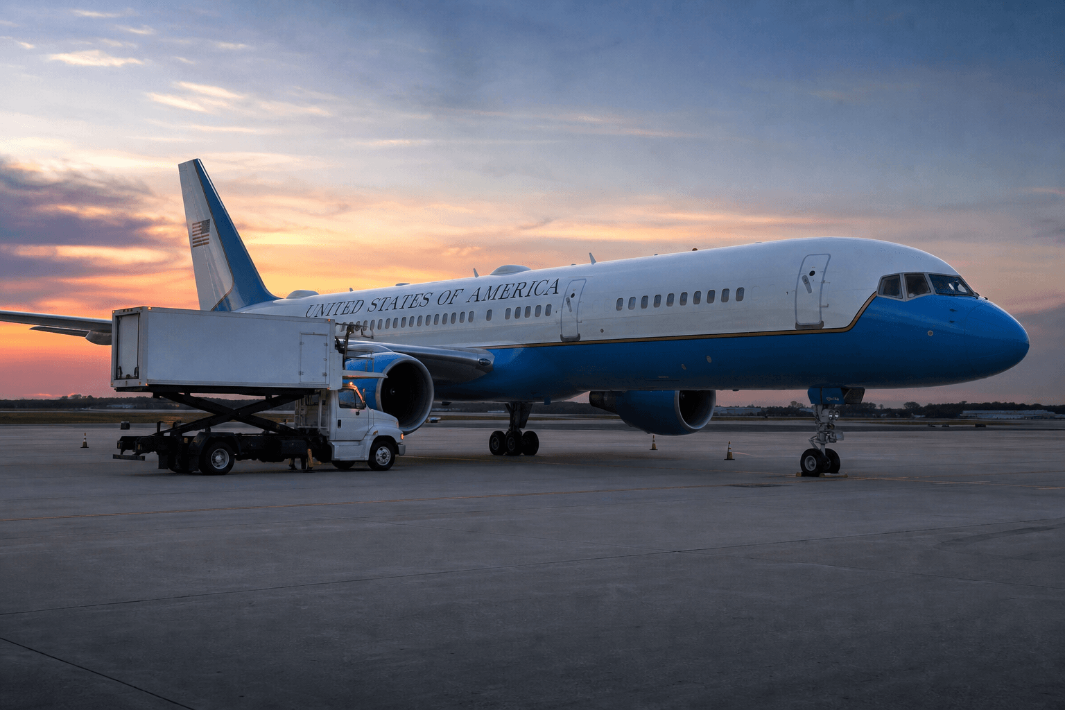 Trump Secretly Shifted from Air Force One to Boeing 757 Amid Iranian Threat in Turkey