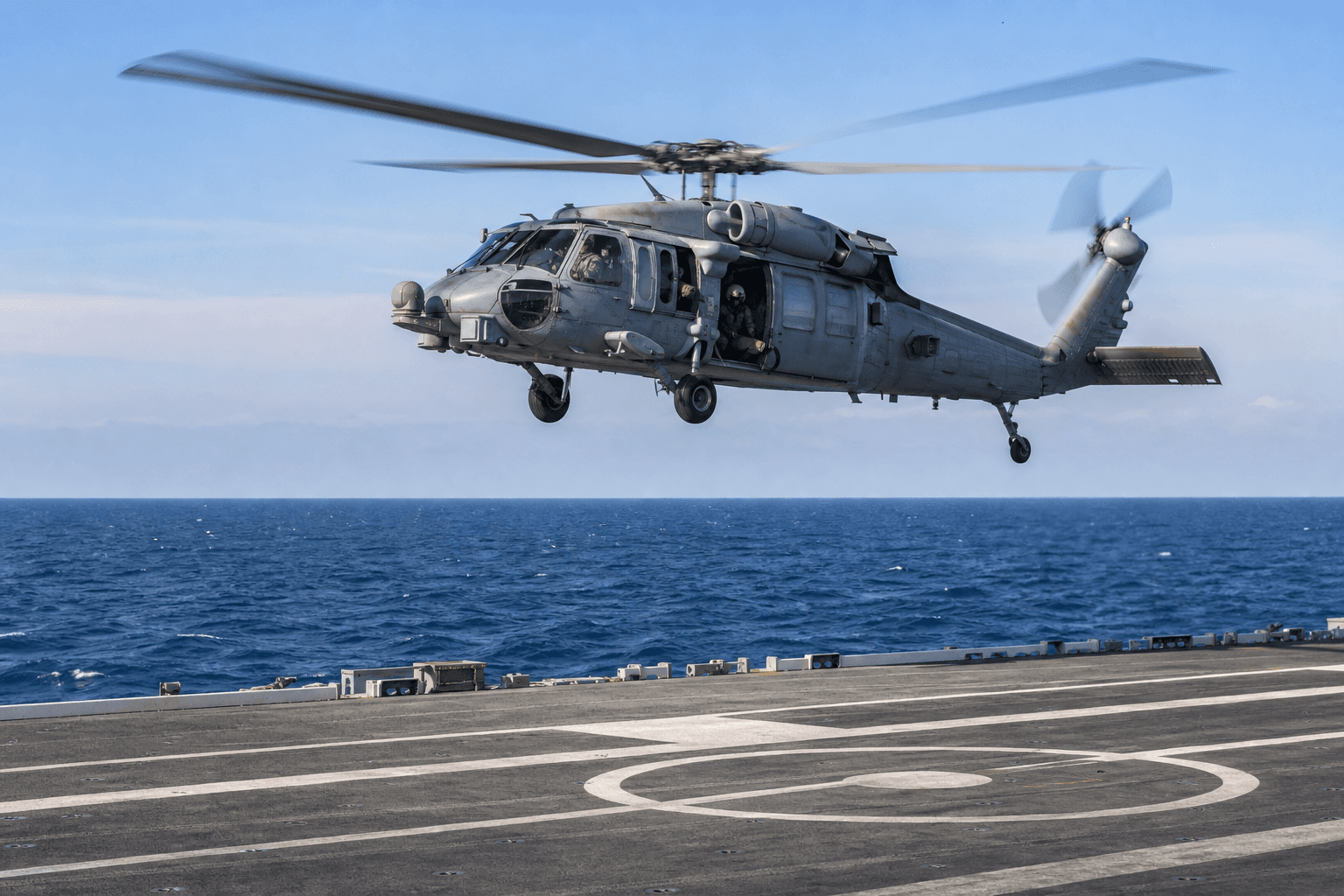 US Navy Helicopter Squadron Leader Killed After MH-60S Crash in Arabian Sea