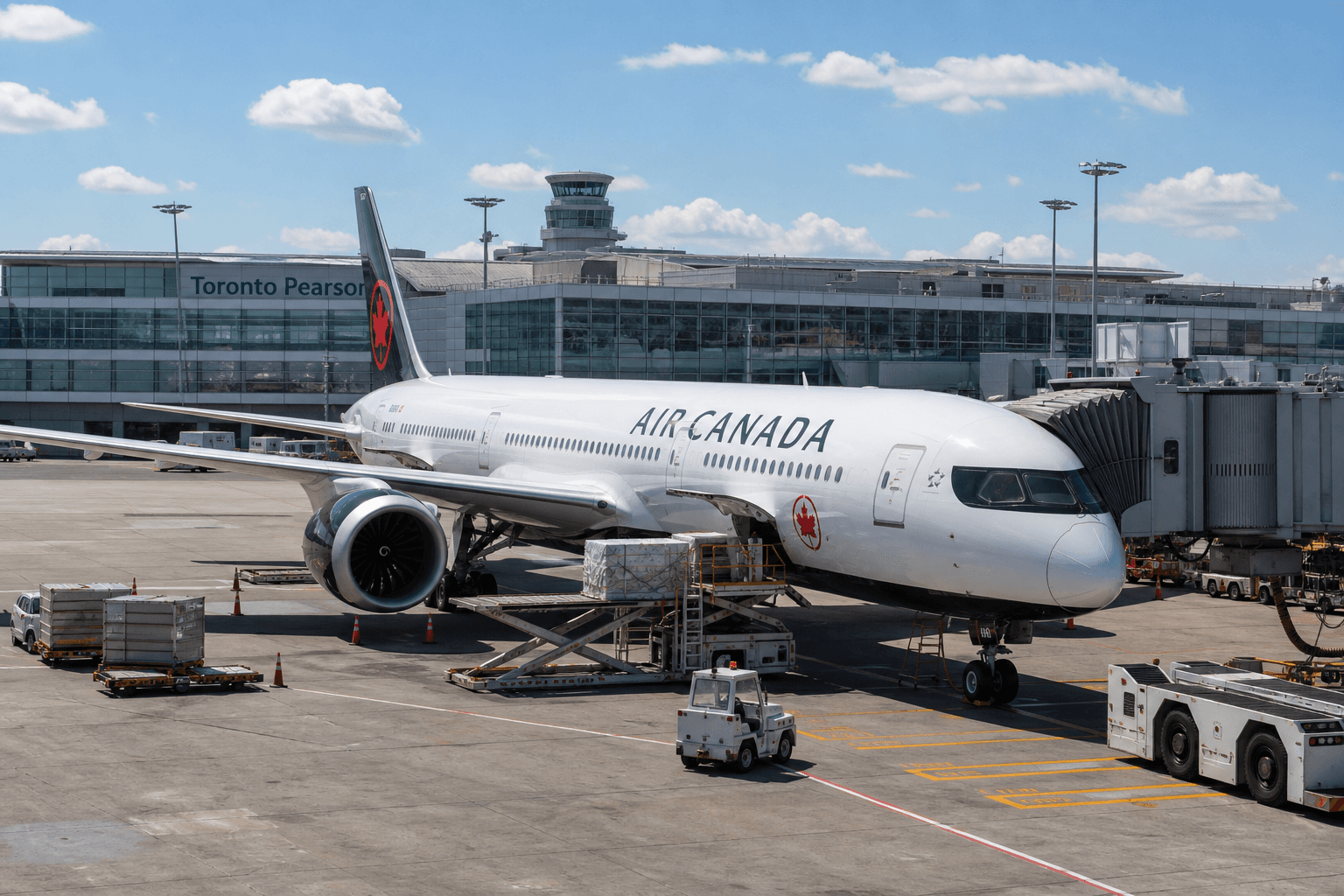 Toronto Pearson Leads as Canada's Busiest Airport with 46.8 Million Passengers in 2024