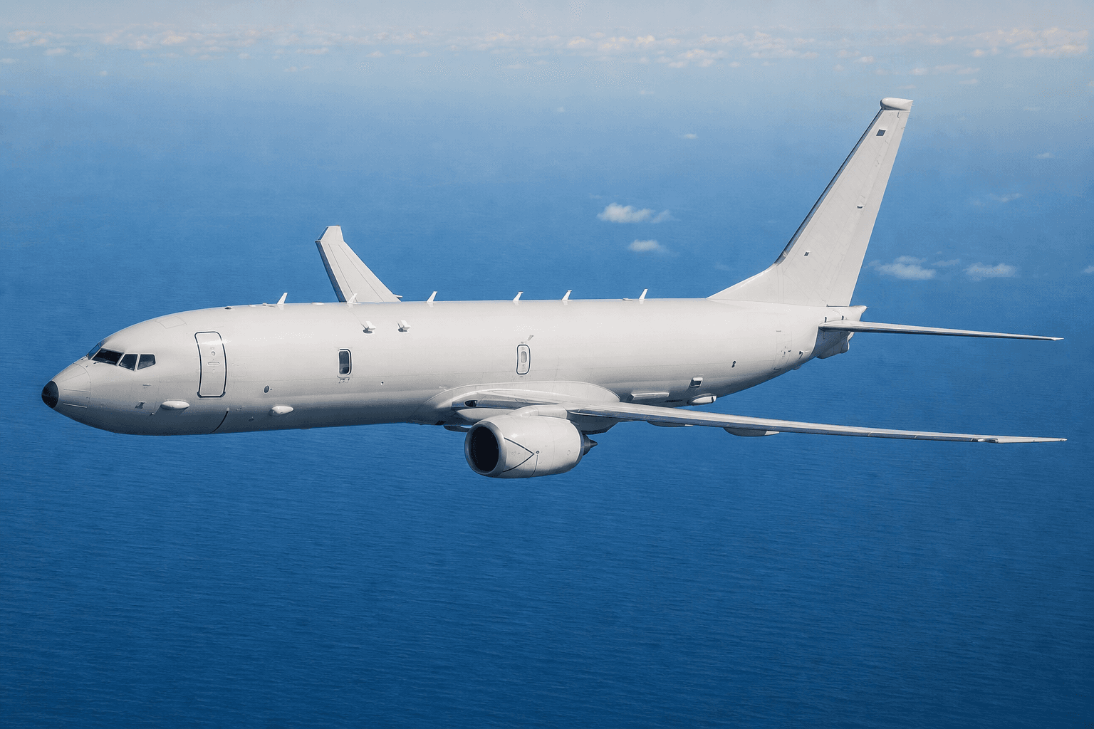US Navy P-8 Poseidon excels at high-altitude missions despite low-level flight capability