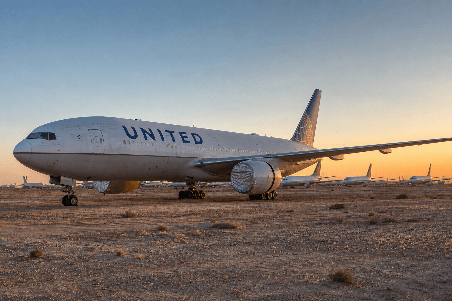 United Airlines Accelerates Retirement of Aging Boeing 777-200s Amid Europe's Carbon Policies