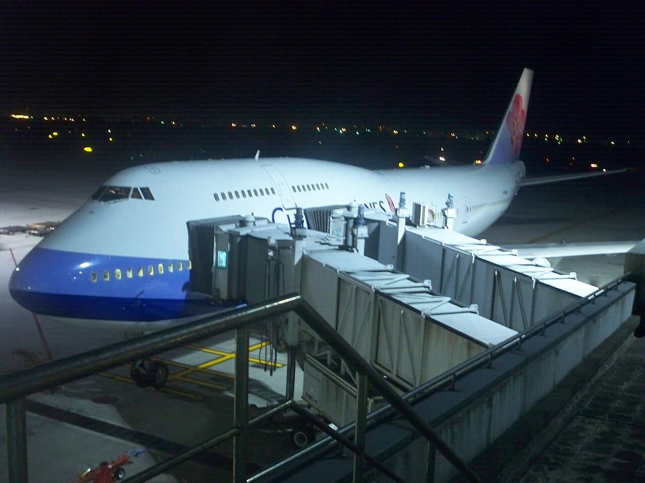 Aircraft grounded at Taiwan Taoyuan International Airport amid approaching typhoon