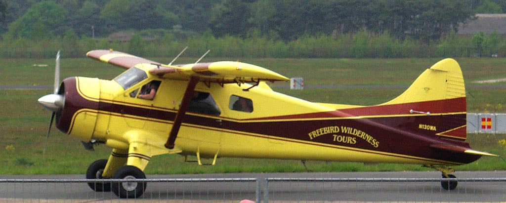 De Havilland DHC-515 water bomber undergoing assembly at Calgary facility